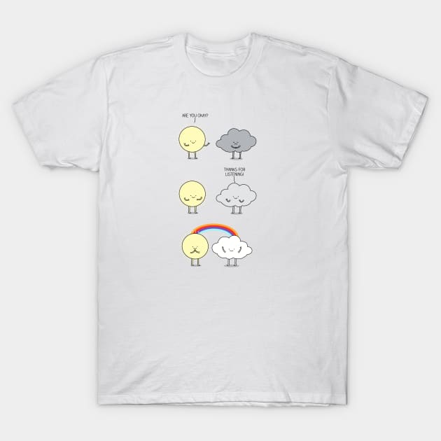 Rainbow connection 2 T-Shirt by milkyprint